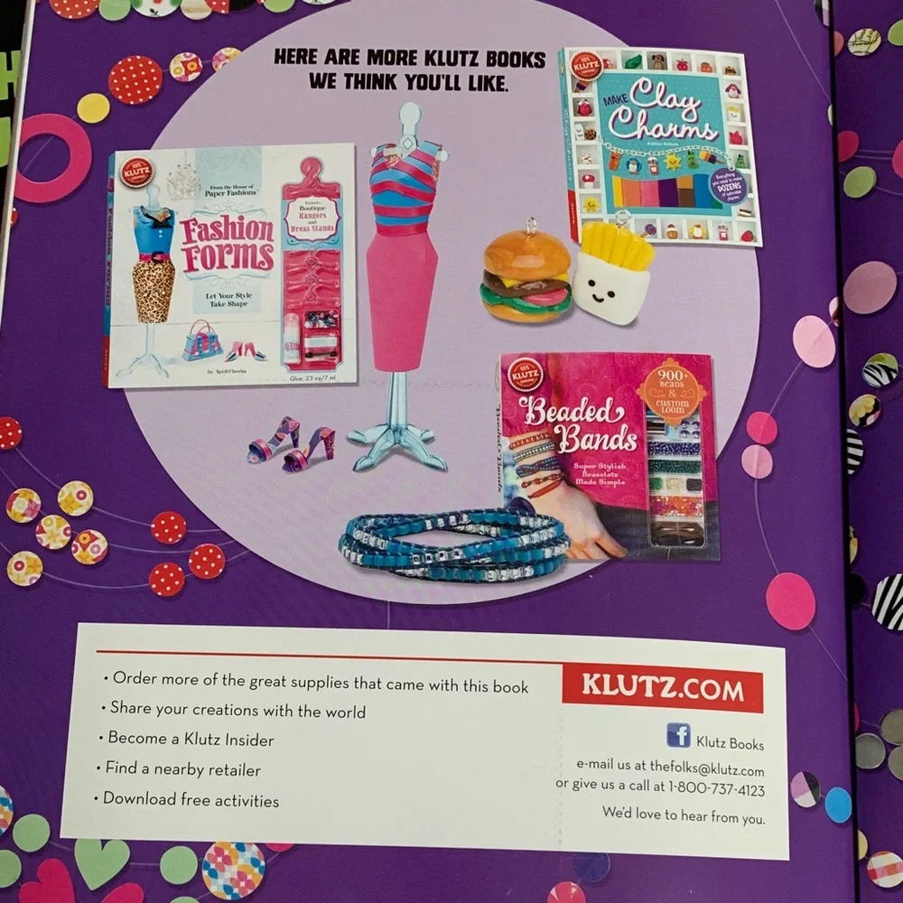 Amazing Klutz Dot Jewelry Kit. Brand new. Great gift for Girls.